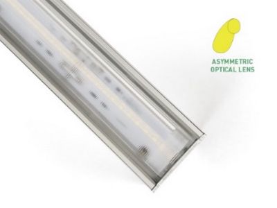LUZ LED Hängelampe, asymmetrisch Linse, 2835 LEDs, 80 lm/W